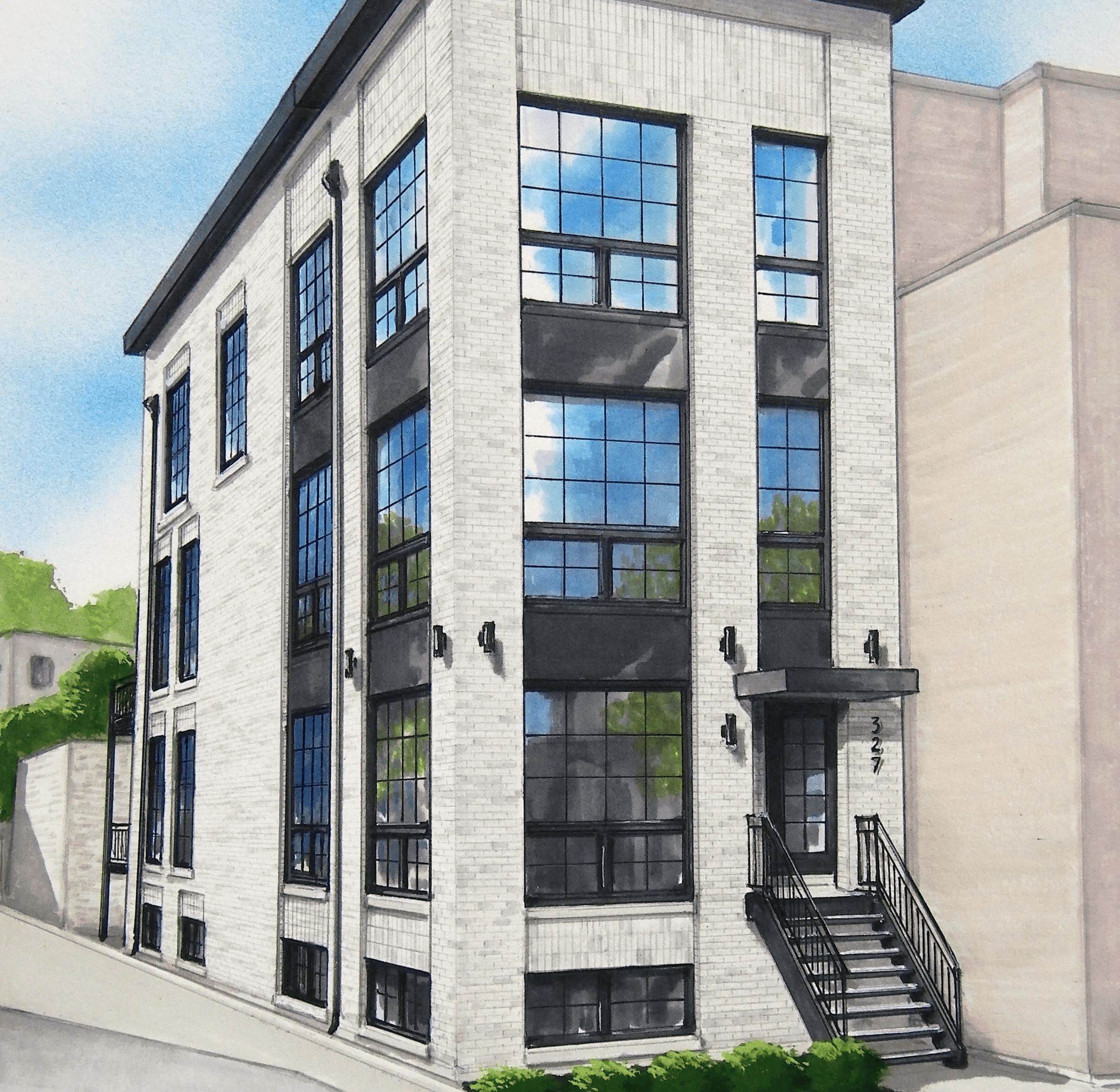 327 West Armitage Avenue readying two new condos for Spring 2025 delivery